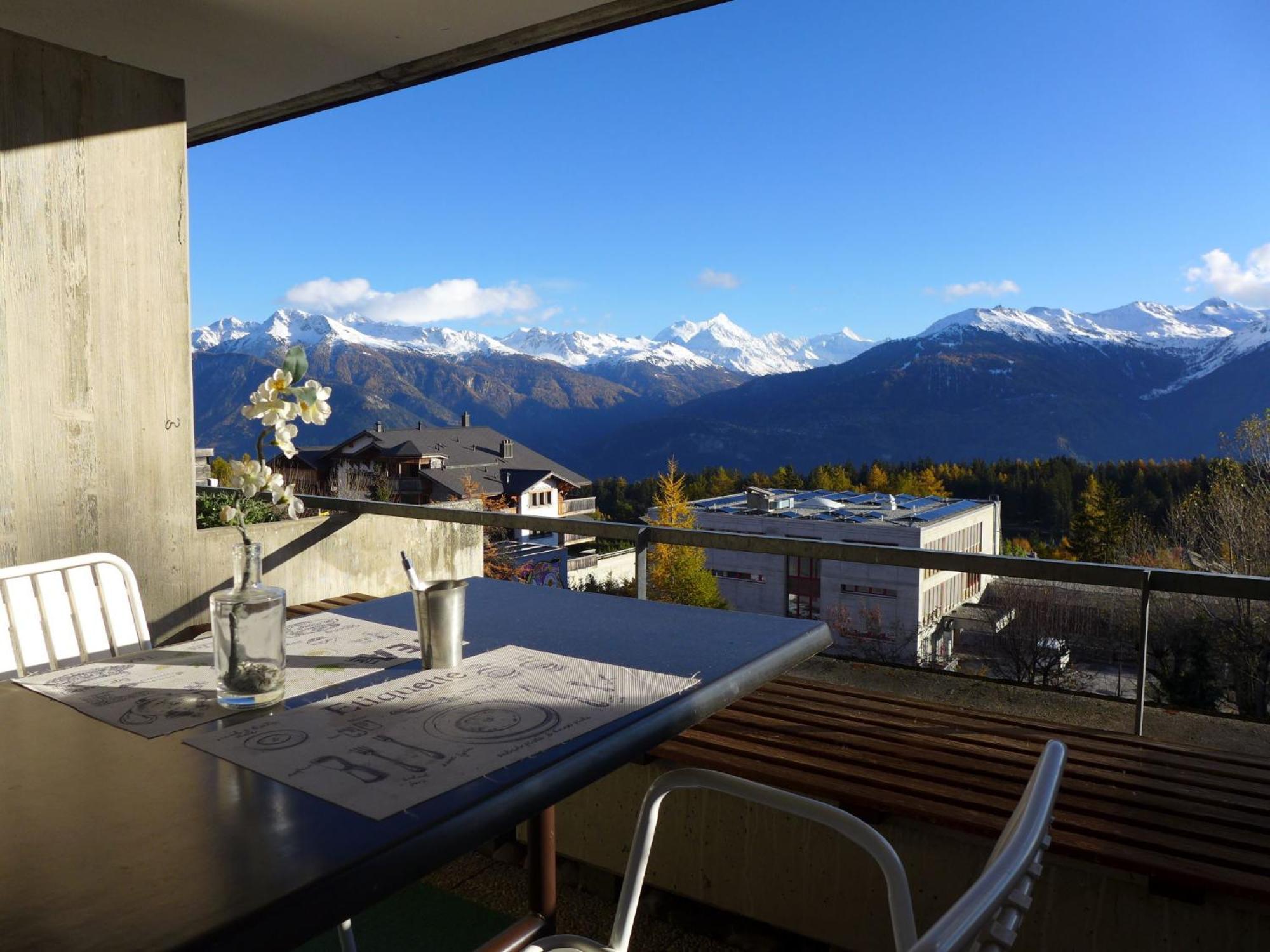 Studio Jeanne D'Arc-11 By Interhome Crans-Montana Dış mekan fotoğraf